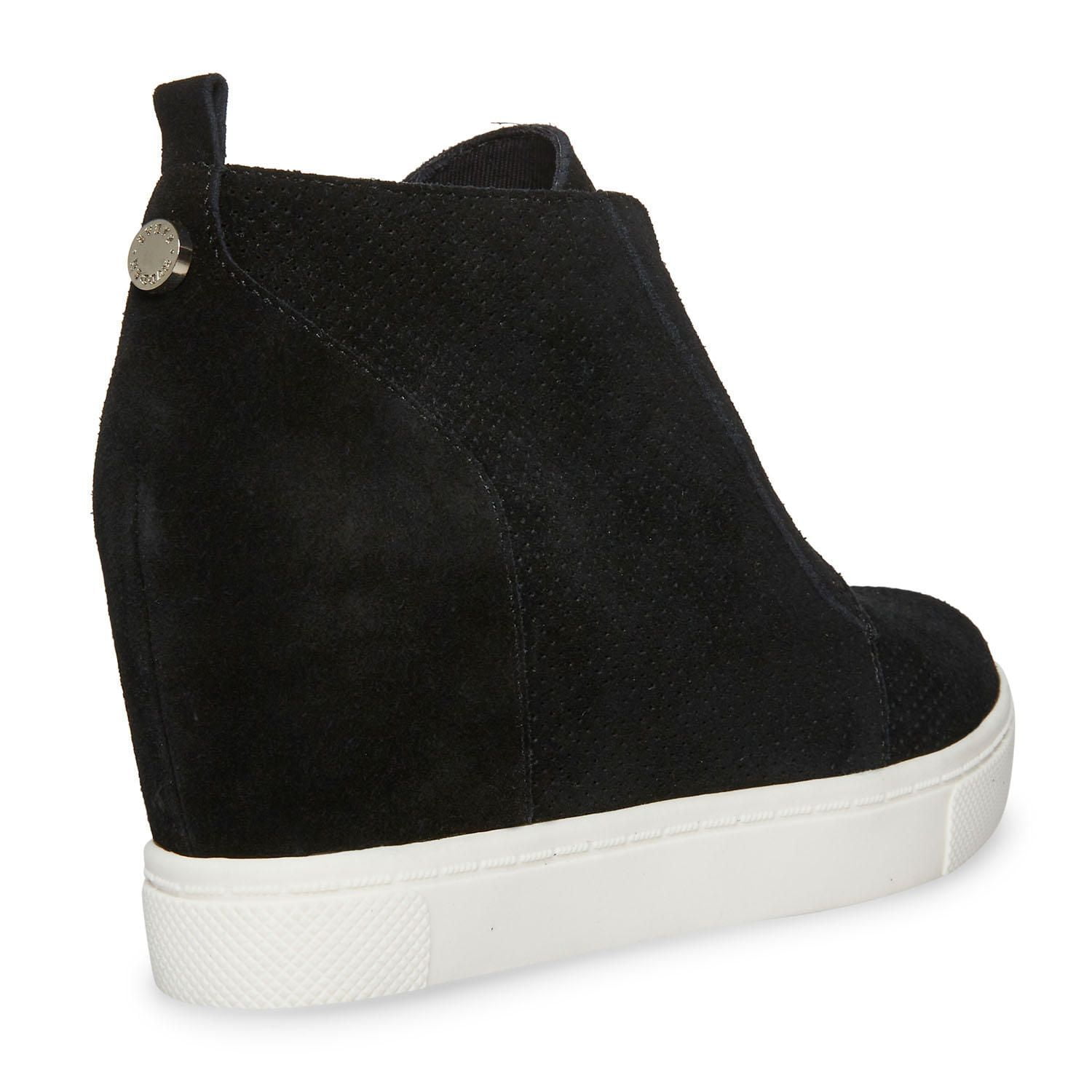 Top more than 254 all black wedge sneakers super hot