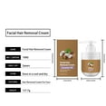 thumbnail image 4 of Coconut Facial Hair Removal Cream,Hair Removal Cream for Women for Upper Lip and Chin,Gentle and Non-irritating Remove Micro Hair, 4 of 8