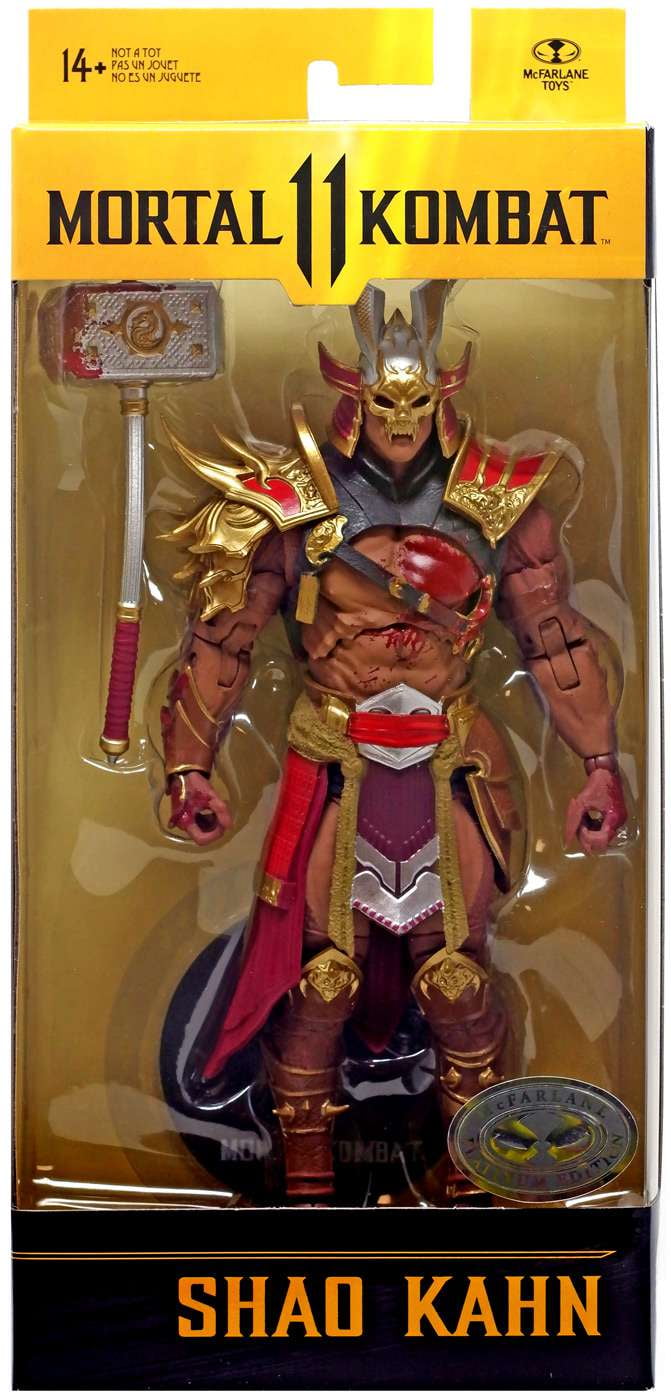 McFarlane Mortal Kombat 11 Series 5 Shao Kahn Action Figure (Bloody