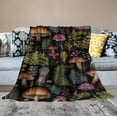 thumbnail image 2 of Nawypu  Wild Forest Mushrooms Blanket Warm Bed Throws for Sofa and Pet,Ultra Luxurious Warm and Cozy for All Seasons Pets, 2 of 6