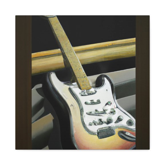 Fender in Realism. - Canvas