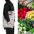 thumbnail image 4 of Elderly Household Shopping Cart Foldable Trolley Bag with Rolling Wheel, Grocery Foldable Cart Shopping Trolley Grocery Carts for Outdoors, 4 of 9