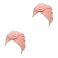 thumbnail image 4 of Turbante Minnieouse Nudo Hijab Gorro Color Rosado 2piezas, 4 of 6