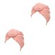 thumbnail image 4 of Turbante Minnieouse Nudo Hijab Gorro Color Rosado 2piezas, 4 of 6