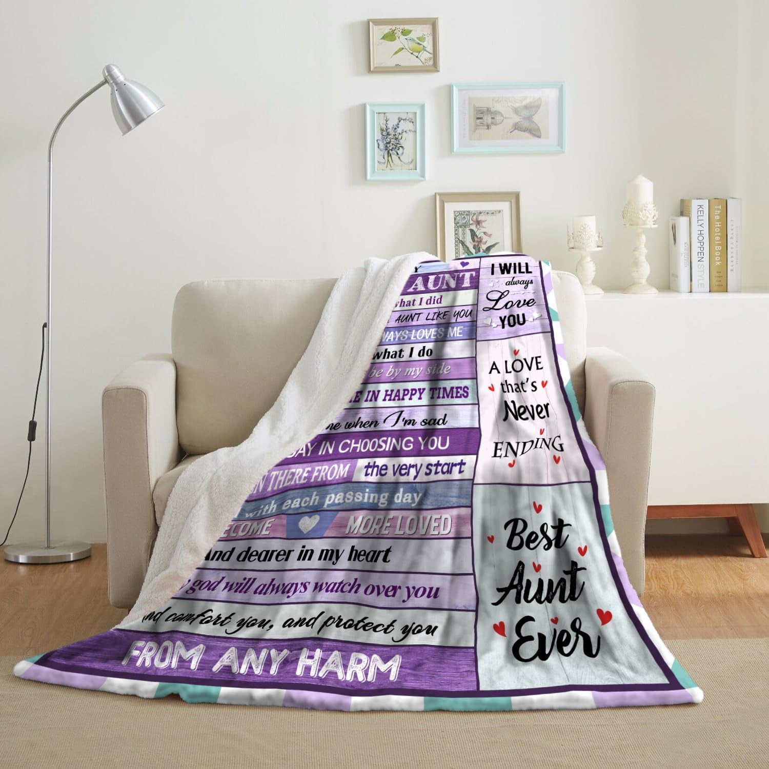 Aunt Gifts, Gifts for Aunt, Best Aunt Ever Gifts, Aunt Christmas Birthday Gifts Ideas, Great Aunt Gifts from Niece Nephew, Auntie Gifts, Aunt Gifts for Christmas, to My Special Aunt Blanket 60"x80"