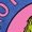 HEATHER ROYAL BLUE, variant on The Grinch - Not A Hugger Grinch - Women's Lightweight French Terry Long Sleeve Shirt