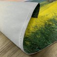 thumbnail image 5 of Ambesonne Nature Place Mats Set of 4, Hills Valley Sunrise, Standard Size, Yellow Green, 5 of 6