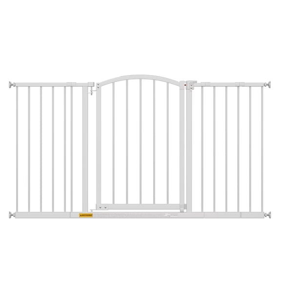 YRLLENSDAN,Baby Gates for Doorways,Dog Gate Indoor,Dog Gate for Stairs,No Need for Drilling,Independent Type,Applicable To Stairs and Doorways,White