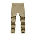 thumbnail image 4 of HNMKIU Hiking Pants Women Plus Size Summer Thin Stretch Breathable Trekking Outdoor Casual Comfortable Khaki,XXXXL, 4 of 7