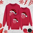 thumbnail image 3 of Festive Family Matching Pajamas Long Sleeve Holiday Shirts Coordinated Outfits Comfortable Tops Sleepwear for Parents, 3 of 4