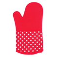 thumbnail image 1 of 2 piezas de guantes de silicona, guantes cortos de silicona de tela floral, guantes de silicona, guantes de panal, guantes de semisilicona (rojo), 1 of 5
