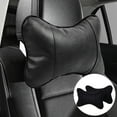 thumbnail image 2 of Juego de 2 almohadas de cuello para coche, cojines transpirables para la cabeza, reposacabezas relajantes, almohadas suaves y cómodas para el asiento de viaje, 2 of 7