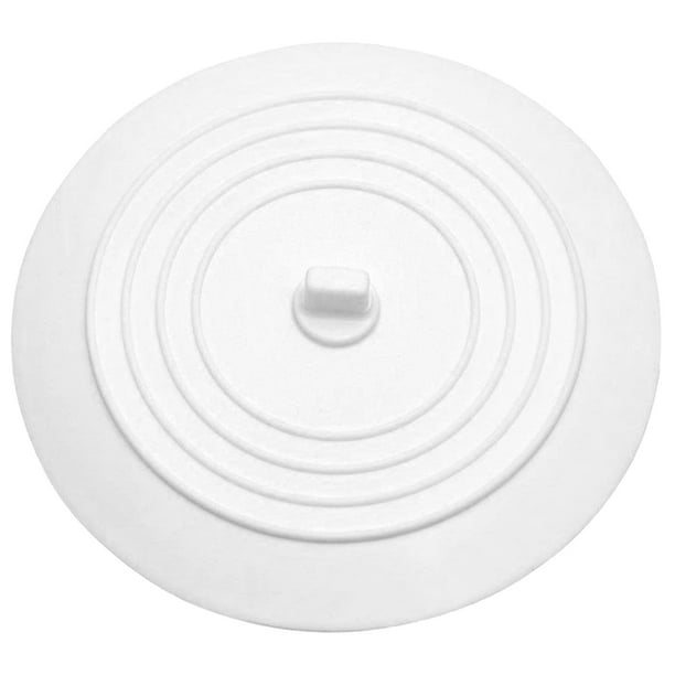 EeaseMX Tapón de silicona para desagüe de fregadero, bañera, cocina, baño y lavandería (blanco)