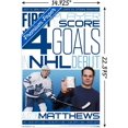 thumbnail image 3 of NHL Toronto Maple Leafs - Austin Matthews History Wall Poster, 3 of 5