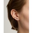 thumbnail image 3 of Aretes Wssxc 6 pares de aretes tipo botón de acero inoxidable con circonia cúbica, 3-8 mm, 3 of 9