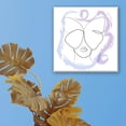 thumbnail image 2 of Cuadro Canva Pixtreats listo para Colgar tipo galería Mujer Mariposa 80X80 cm, 2 of 4