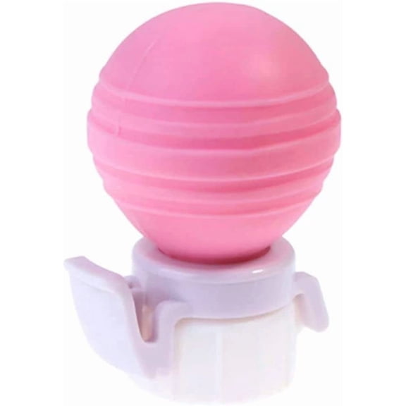 Soda Bottle Cap With Air Pump, Air Pump Lid Fizz Keeper Pump Cap, Saver Stopper Lids, Resistant Soda Bottle Lid Reusable Leak Proof for Drink, Pink