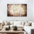 thumbnail image 3 of Elephant Stock Basketball Net Wall Art - Horizontal Multi Panel Canvas - Living Room Wall Decor - Sports Multi Panel - Gray And Brown Decor - 74" x 48", 3 of 8