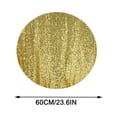 thumbnail image 2 of Apmemiss Round Tablecloth Clearance Sequin Tablecloth Gold Round Sparkly Elegant Drape Sequin Tablecloth for Wedding Party Cake Dessert Events Christmas Decorations Home Decor 23.6 In, 2 of 4