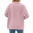 thumbnail image 3 of zbxnLI Women's Long Sleeve Golf Shirts Button Casual Dressy Blouses Collared Tops Business Office, 3 of 4