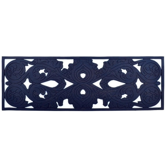 Imports Decor Rubber Stair Mat, 9-Inch by 30-Inch