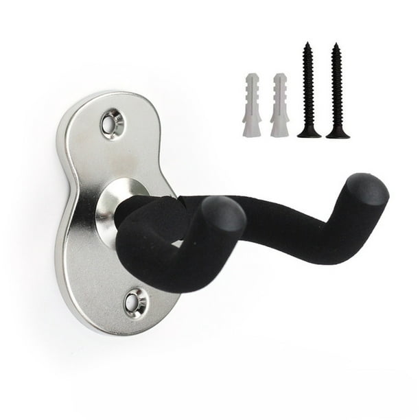 Gancho para guitarra, guitarra eléctrica, percha de madera para