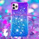 thumbnail image 4 of Funda para iPhone 12 PRO MAX Brillantina Líquida Divertida Reluciente y con Cristales en Movimiento Cuerpo Cruzado con Cordón Ajustable, 4 of 5