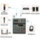 thumbnail image 4 of Interfaz Del Sistema De Escritorio De La Consola Mezcladora De Sonido Del Mezclador De Audio Para La Fiesta De Transmisión Sunnimix Mezclador de audio, 4 of 8