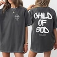 thumbnail image 2 of Christian Child Of God Psalm 23 Graphic T-Shirt for Men and Women, 2 of 6