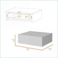 thumbnail image 2 of Vienna Floating Wall-Mounted Nightstand with Drawer Storage, 2 of 7