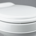 thumbnail image 4 of Dometic Toilet 302300071 300 Series; Permanent; Elongated Seat With 18 Inch Seat Height; Pedal Flush Control; Triple-Jet Bowl Rinse; White; Without Hand Sprayer; Retail Package, 4 of 7