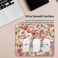 Floral painting decoration Customized Mouse Pad Non slip Rubber Mouse