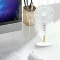 thumbnail image 1 of Kctiaxy Mini Fan Desktop USB Portable Rechargeable Fan, Large Wind Power Student Dormitory Mini-Quiet Desktop Fan Kitchen Appliances, 1 of 7