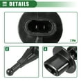 thumbnail image 6 of Unique Bargains Car Air Intake Charge Temperature Sensor for Toyota 4Runner 2.7L 1996 1997 Plastic No.8942487703 Black, 6 of 7