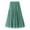 Green, variant on Sngxgn Skirts Basic Casual Versatile Stretchy High Waist Ribbed Mini Skirt(Green,One Size)