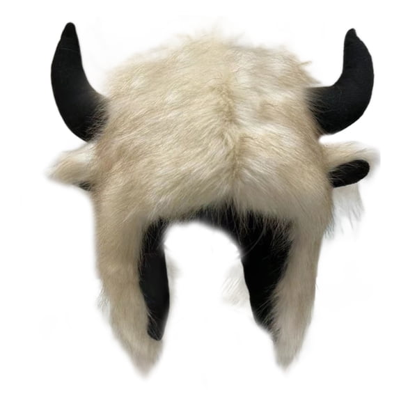 COMEET Women Hat, and Warm Cotton Leifeng Hat with Furry Decoration for Outdoor Activities Adults Women Men Ear Cotton Hat