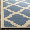 thumbnail image 3 of Safavieh Linden Gamal Geometric Indoor/Outdoor Runner Rug, Blue/Creme, 2'2" x 8', 3 of 8