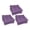Grape, variant on Blazing Needles 916X16SQ-T-6CH-TW-RR 16 in. Solid Twill Square Tufted Chair Cushions, Ruby Red - Set of 6