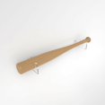 thumbnail image 1 of Wall Mounted Horizontal Baseball Bat Hanger Acrylic Wall Mounted Storage Bracket Bat Stand_Special Gift 447, 1 of 4