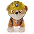 thumbnail image 3 of PAW Patrol, Dino Rescue Rubble, Stuffed Animal Plush Toy, 8 inch, 3 of 4