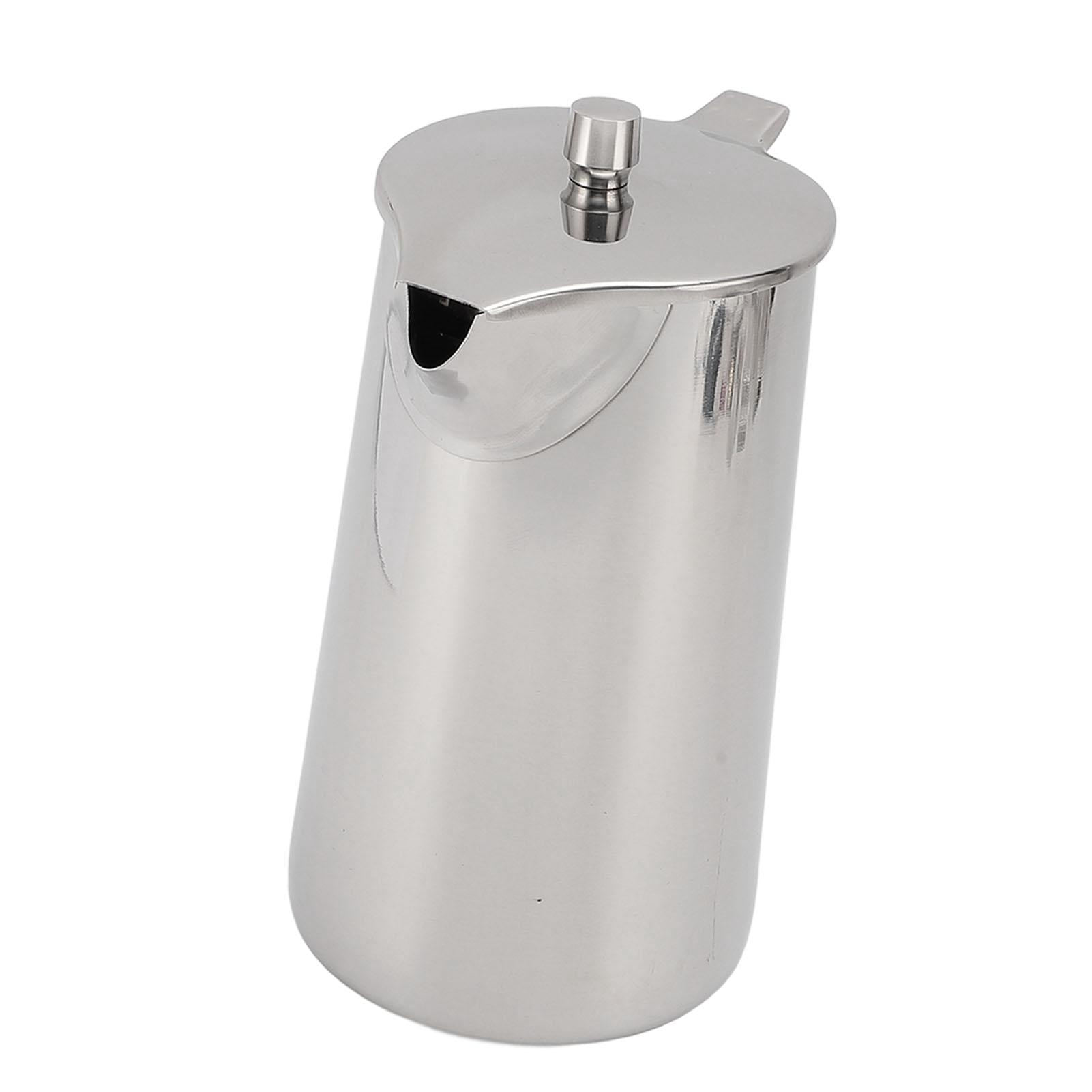 BIMZUC 1.8L Stainless Steel Water Pitcher with Lid – Durable, Large Capacity Cold Water Jug for Home, Office & Parties