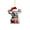 E, variant on Koala Christmas Ornament with Santa Hat and Gift Box, Festive Hanging Decor for Animal Lovers and Holiday Season Decorations - A