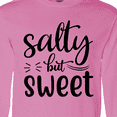thumbnail image 4 of Inktastic Salty but Sweet Long Sleeve T-Shirt, 4 of 5