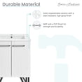 thumbnail image 5 of Annecy 24" Bathroom Vanity in Mondrian White, 5 of 7