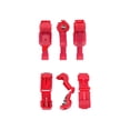 thumbnail image 1 of Scienceny Terminal de crimpado de cable eléctrico, empalmes aislantes para electricista, conectores de Cable, accesorios de conexión de reparación Herramientas eléctricas Rojo Scienceny TO009585-02, 1 of 6