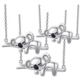 thumbnail image 1 of Collar con Figura de Koala KoalaNeck02 3 Pzas Collar Koala/Rama Gris Metal. High Monaco MXKLR-003, 1 of 2