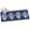 Navy Blue, White, Indigo, variant on 2x3ft Area Rug,Marine Coastal White Coral on Teal Washable Large Rugs Soft Non-Slip Floor Rug Ocean Theme Modern Stripe Non-Shedding Indoor Carpets for Living Room Bedroom Home Office Nursery