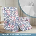 thumbnail image 3 of FOR U DESIGNS Axolotl Flower Pattern Recliner Chair Covers Breathable Sofa Couch Cover with Armrest, Stretch Recliner Couch Covers Furniture Protector for Pet,Kids, 3 of 8