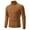 Gold, variant on jjayotai Mens Sweater Tops Clearance Mens Turtleneck Sweater Slim Fit Cable Knit Casual Basic Pullover Lightweight Ribbed Long Sleeve Solid Sweaters