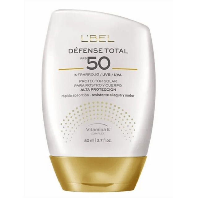 Defense Total Lbel Protector Solar Rostro Cuerpo Fps50 80ml